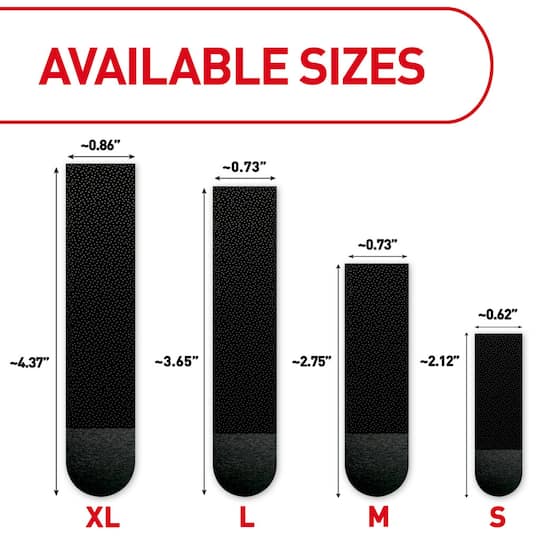 12 Packs: 12 ct. (144 total) 3M Command™ Medium Black Picture Hanging Strips
